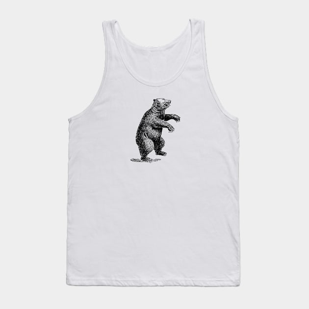 Bear Tank Top by scdesigns